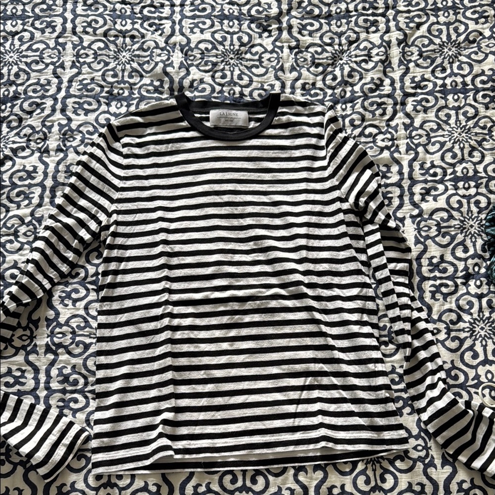 La Ligne - Striped Tee - Small